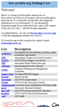 Mobile Screenshot of lists.ucolick.org